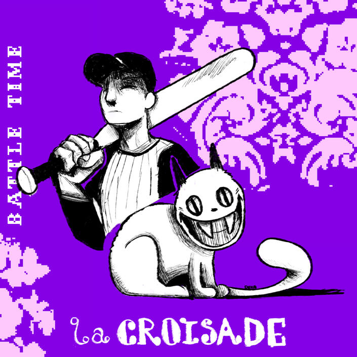 OFF fanart depicting The Batter and The Judge