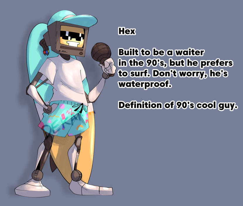 Hex, created for Friday Night Funkin D-Sides